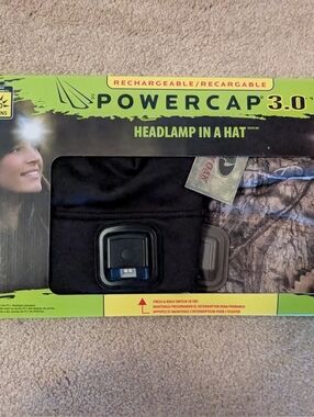 Powercap 3.0 Headlamp in a Hat - Black And Camo